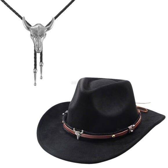 4376 Cowboy Cowgirl Hats + Bolo main image 4